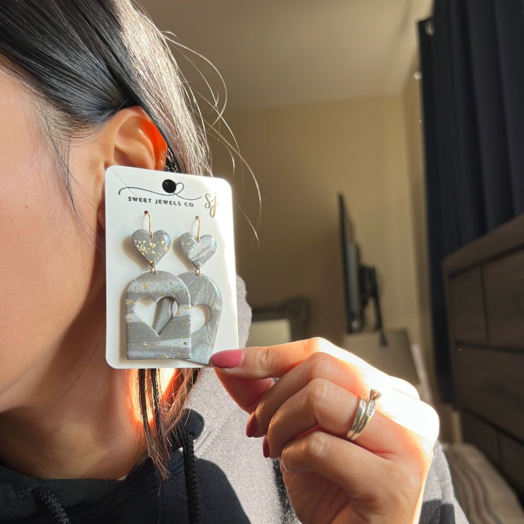Heart Arch Dangle with Hooks