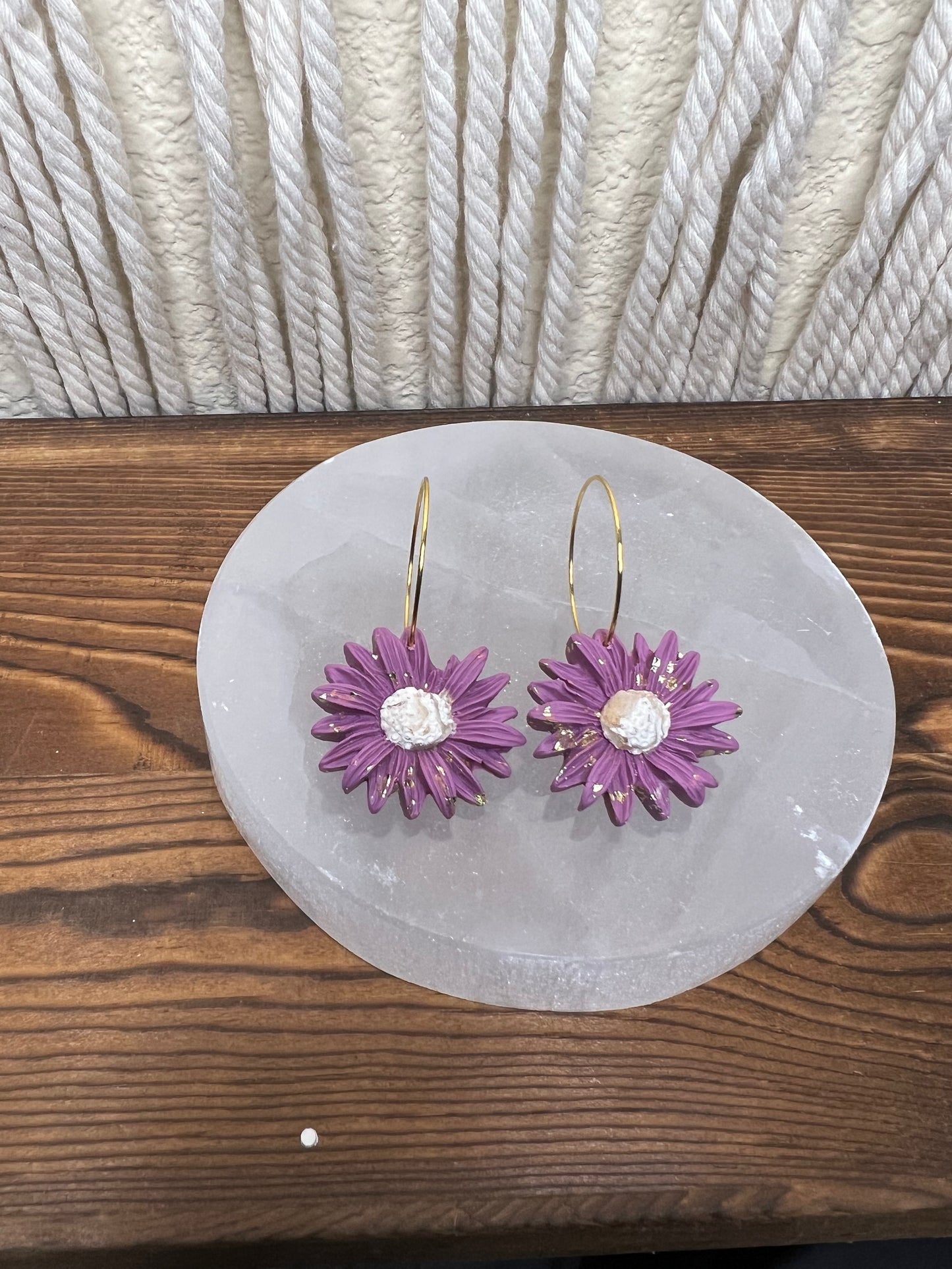 Flower Hoops