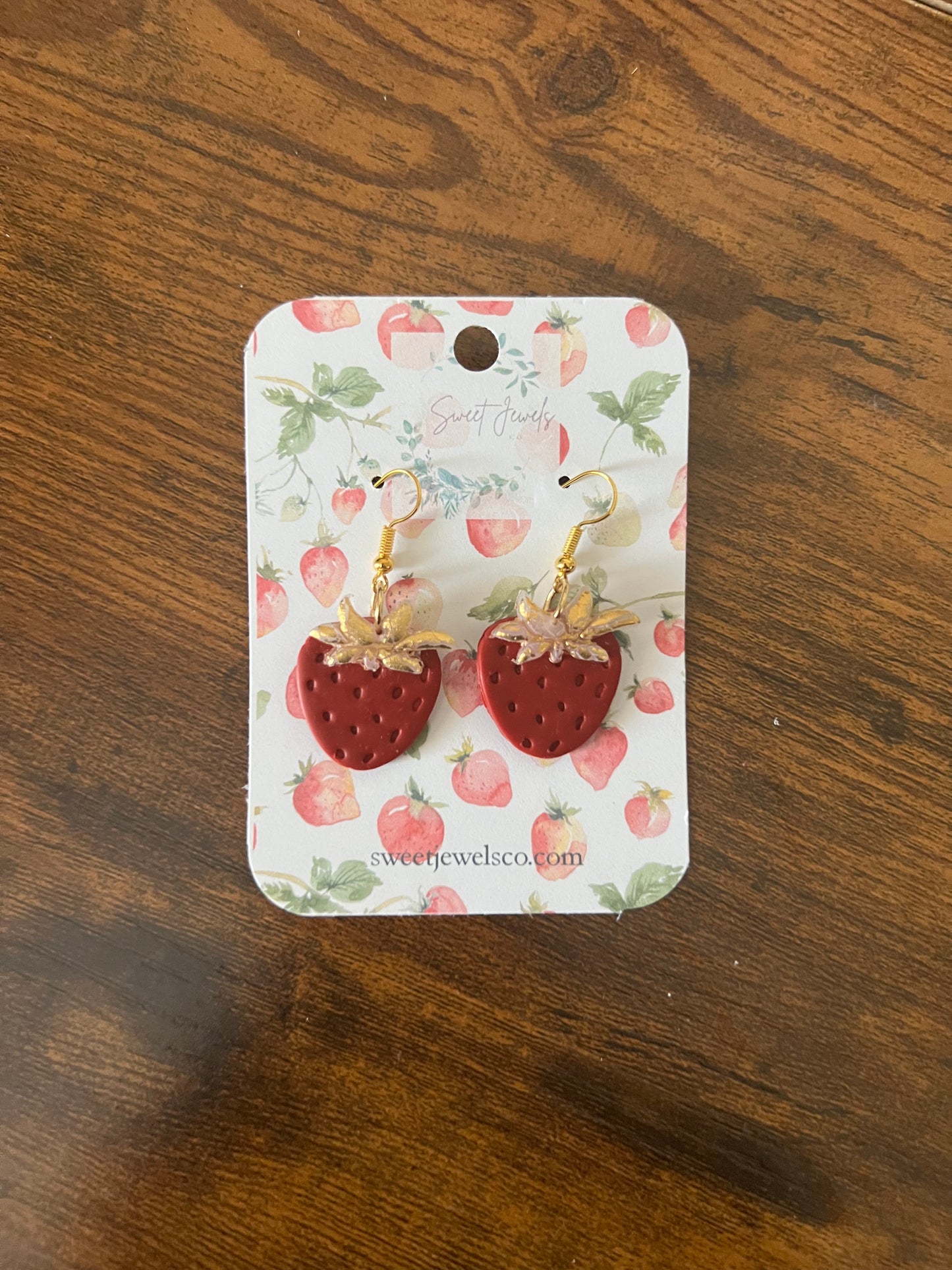 Strawberry Earrings