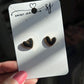 18k Gold Plated Heart Stud