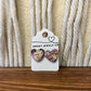Retro Galaxy Heart Studs