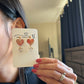 Heart- Heart Charm Studs