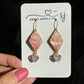 Diamond- Heart Charm Hooks