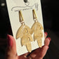 Leaf Dangle Studs