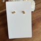 Sweater glitter gold stud
