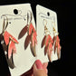 Ombre Leaf Dangles