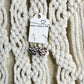 Checkered Heart Hoops