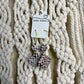 Checkered Hoop Dangles