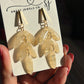 Leaf Dangle Studs