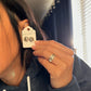Butterfly Circle Studs